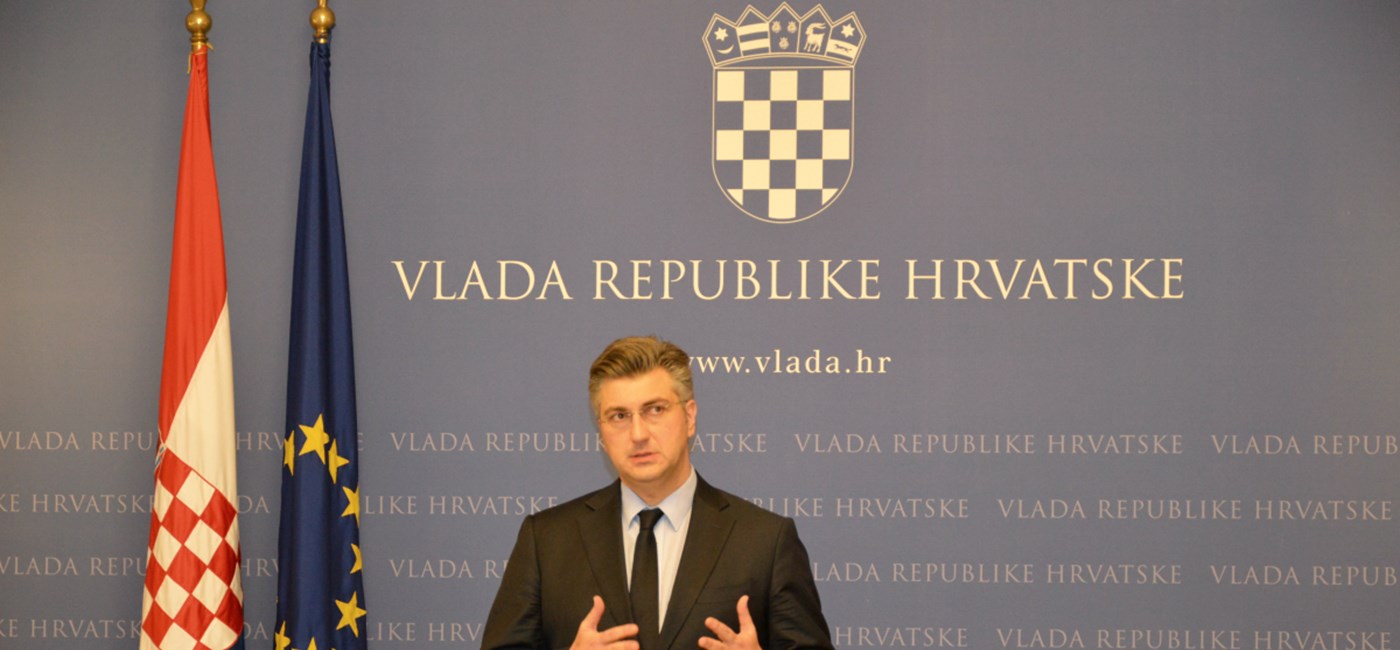 Predsjednik Vlade Plenković: Forte ove Vlade bit će politička stabilnost zemlje, poruka dijaloga i smanjivanja podjela